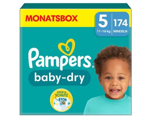 Pampers Baby Dry Gr.5 Junior 11-16kg MonatsBox / 174 Stck