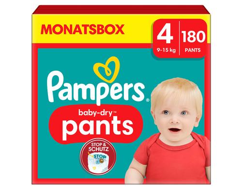 Pampers Baby Dry Pants Gr.4 Maxi 9-15kg MonatsBox / 180 Stck