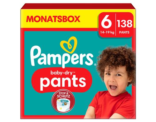 Pampers Baby Dry Pants Gr.6 Extra Large 14-19kg MonatsBox / 138 Stck