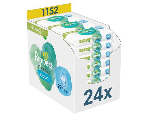 Pampers Feuchte Tcher Aqua 24x48 / 1152 Stck