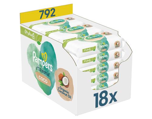 Pampers Feuchte Tcher Coconut 18x44 / 792 Stck