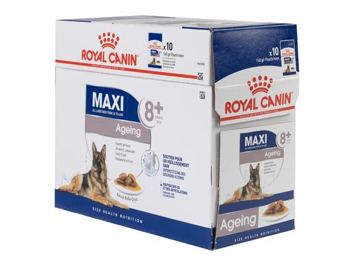 Royal Canin NF Health Nutrition 10x140g Maxi Ageing 8+ Sauce