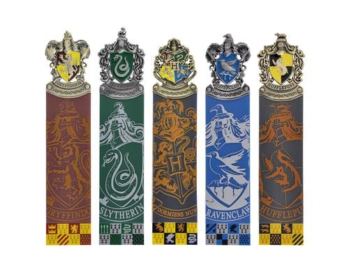 Harry Potter Lesezeichen Wappen 5er-Pack 24 x 8 x 2 cm