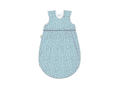 Odenwlder Jersey-Schlafsack Timmi cool dancing dots blue pearl Gr. 80