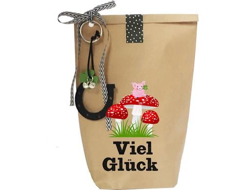 Wunderle Wundertte Viel Glck 14x22 cm diverse Inhalte