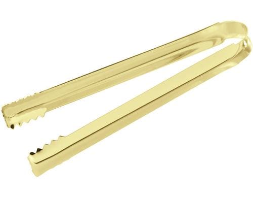 Paderno Eiszange 16cm Gold Lnge 16cm, Edelstahl