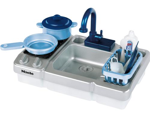 Klein-Toys Miele Sple mit Wasserfunktion & Kochfeld