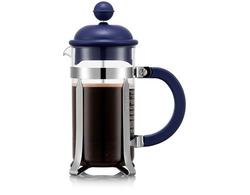 Bodum Caffettiera 3 tassen blau Edelstahl, Kunststoff, Silikon, Stahl