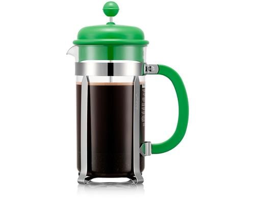 Bodum Caffettiera 8 tassen grn Edelstahl, Kunststoff, Silikon, Stahl