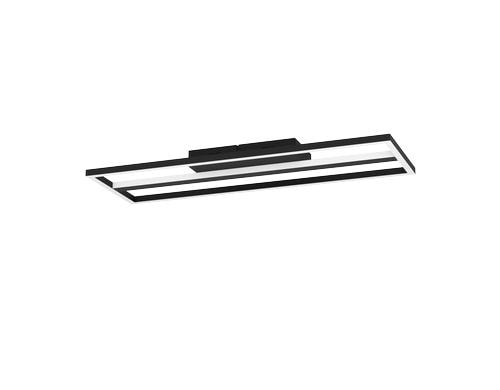 EGLO CALAGRANO-Z Wand-/Deckenleuchte schw weiss, inkl. 1x LED 21W, dimmbar