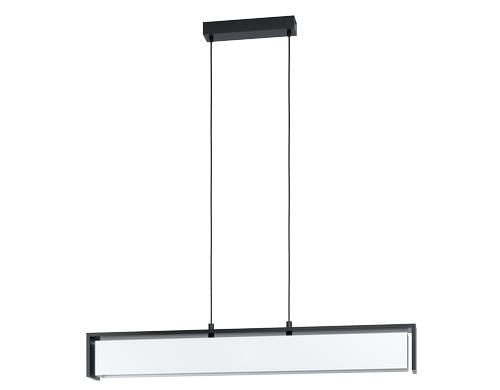 EGLO VALDELAGRANO-Z Hngeleuchte schwarz weiss, inkl. 1x LED 33,6W, dimmbar