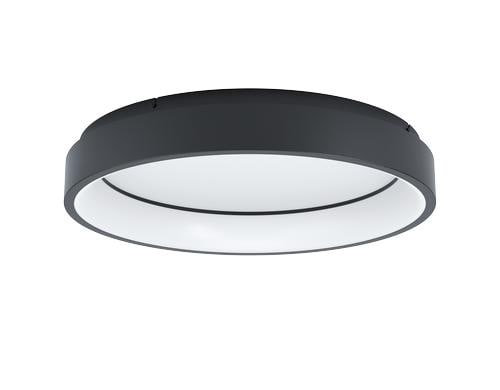 EGLO MARGHERA-Z Wand-/Deckenleuchte schwarz weiss, inkl. 4x LED 6,5W, dimmbar