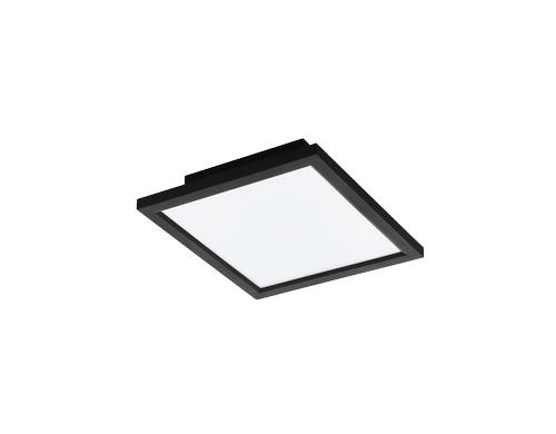 EGLO SALOBRENA-Z Wand/Deckenleuchte schwarz weiss, inkl. 1x LED 15,3W, dimmbar