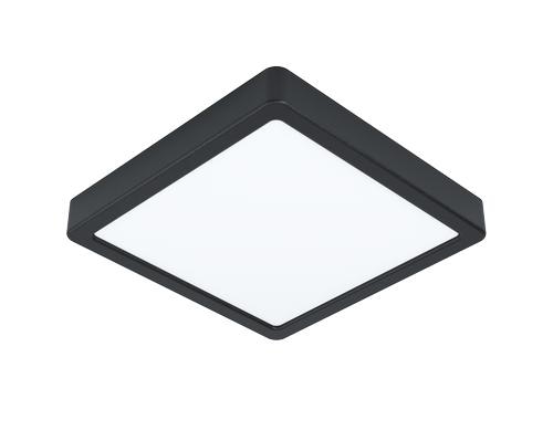 EGLO FUEVA-Z Ein-/Aufbauleuchte schwarz weiss, inkl. 1x LED 16,5W, dimmbar