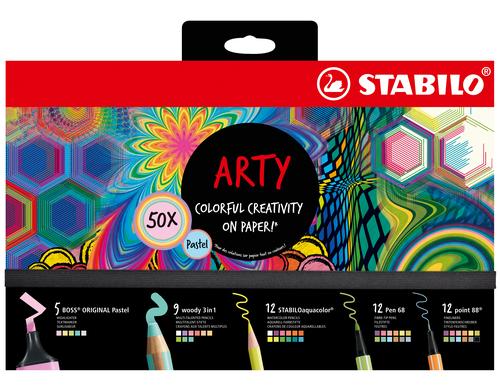 Stabilo Mixed Pastell ARTY Set 50er 50er Mixed Pastell ARTY Set