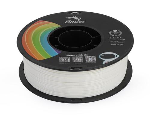 Creality Filament PLA+ Weiss 1.75mm Filament, 195-210Grad, 1Kg, Weiss