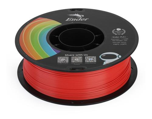 Creality Filament PLA+ Rot 1.75mm Filament, 195-210Grad, 1Kg, Rot