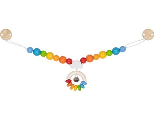 Goki Kinderwagenkette Regenbogen L= 40 cm, Holz