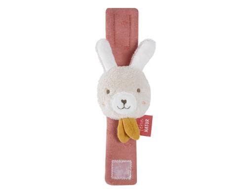 Fehn Natur Rasselarmband Hase