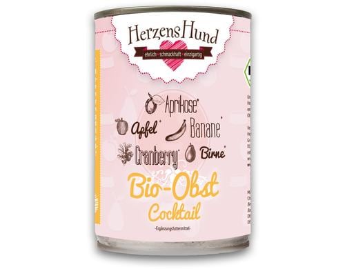 Herzenshund Obstcocktail 400g