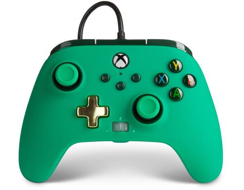 PowerA Enhanced Controller - Green Wired, 3m, XOne, XSX