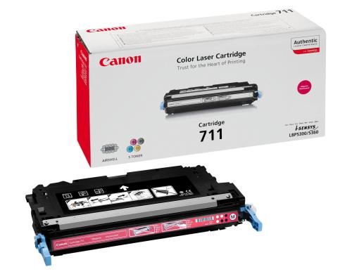 Tonermodul Canon CRG 711M, magenta 6000 Seiten, LBP 5300