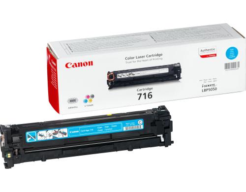 Tonermodul Canon CRG 716C, cyan 1500 Seiten, LBP 5050/5050N