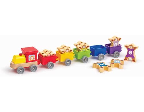 Hape Monkey Number Train FSC 