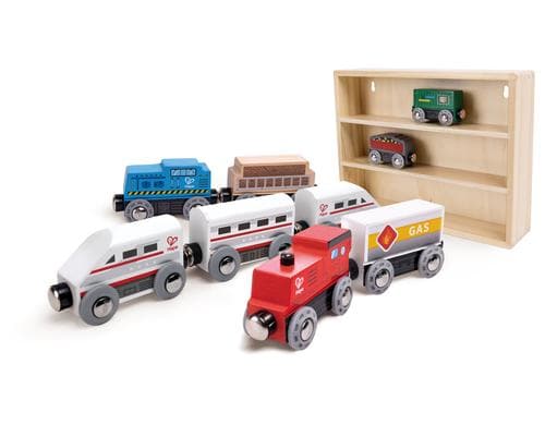 Hape Wooden Trains Collection Set FSC 