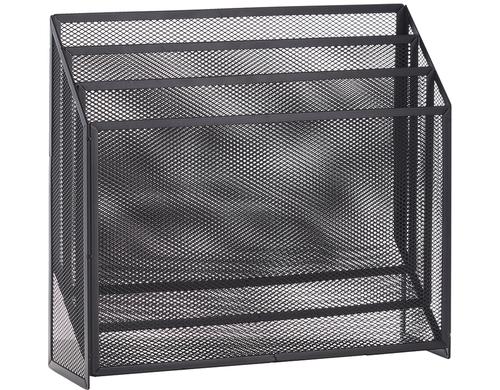 Zeller Zeitungsstnder News Rack Stahl, 32 x 9 x 29.5 cm, Anthrazit