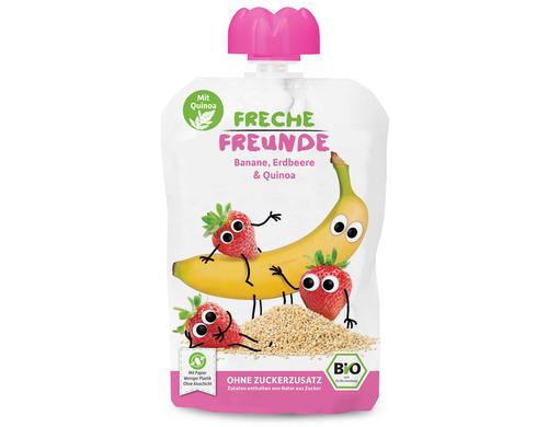 Freche Freunde Quetschmus Banane, Erdbeere & Quinoa 100 g