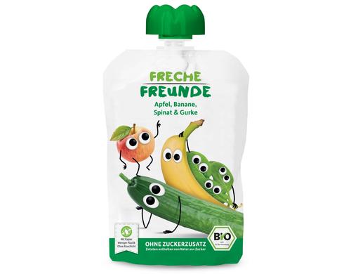 Freche Freunde Quetschmus Apfel, Banane, Spinat & Gurke 100 g