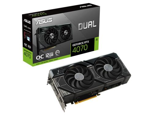 ASUS DUAL RTX4070 O12G GeForce RTX4070 3x DP, 1x HDMI