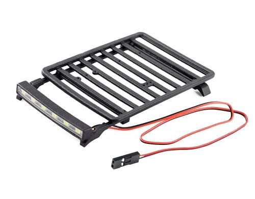 RC4WD Flat Rack w/LED Axial SCX24 2021 Ford Bronco