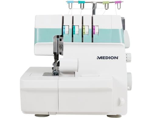 MEDION Overlocknhmaschine MD 19169 230V, 90W, 4 Fden, LED