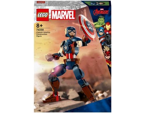 LEGO Marvel Captain America Baufigur 