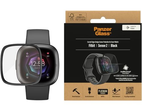 Panzerglass Displayschutz fr Fitbit Sense 2