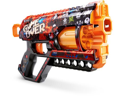 X-Shot SKINS Griefer Game Over mit 16 Darts