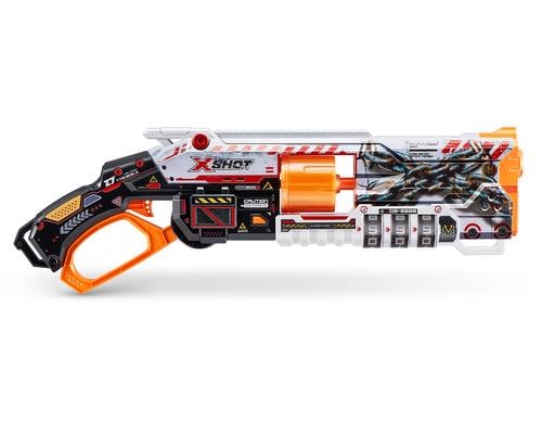 X-Shot SKINS Lock Gun mit 16 Darts