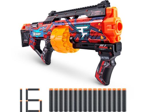 X-Shot SKINS Last Stand Faze mit 16 Darts