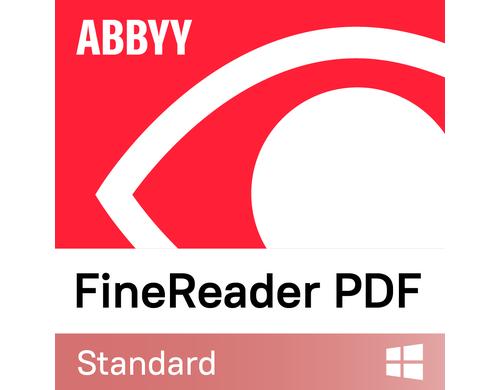 ABBYY FineReader PDF Standard RemoteUser (TS), 5-25 Liz., Sub, 3yr, ML