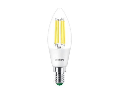 Philips LED Lampe 2.3W (40W) E14, B35, 4000K, klar