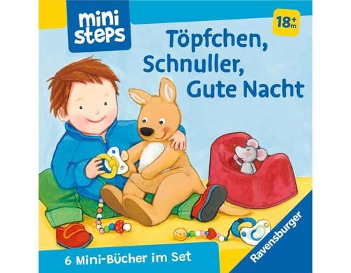 ministeps: Mein erster Bcher-Wrfel Tpfchen, Schnuller, Gute Nacht