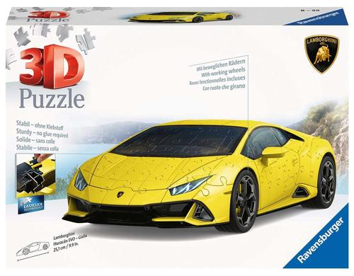 Puzzle 3D Lamborghini Huracn EVO - Giallo