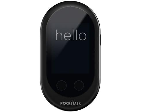 Pocketalk Classic Schwarz bersetzer 2 Jahre inkl. Daten Weltweit danach 50USD/J