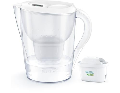 Brita Tischwasserfilter Marella XL weiss pr Fassungsvermgen Wasserkrug: 3.5 Liter