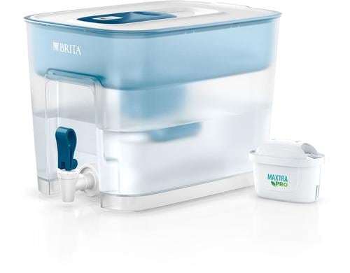 Brita Wasserfilter Flow weiss blau Fassungsvermgen Wasserkrug: 8.2 Liter