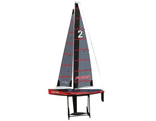 Amewi Focus III Racing Segelyacht 1000mm, Rot