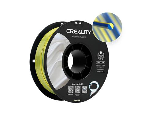 Creality Filament PLA Silk Blau + Gold 1.75mm Filament, 195-230Grad, 1Kg, Bl./Gold