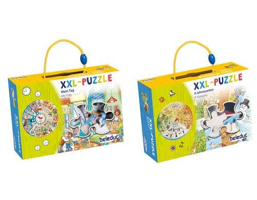 Bundle XXL Legepuzzle Jahreszeiten/Mein Tag 